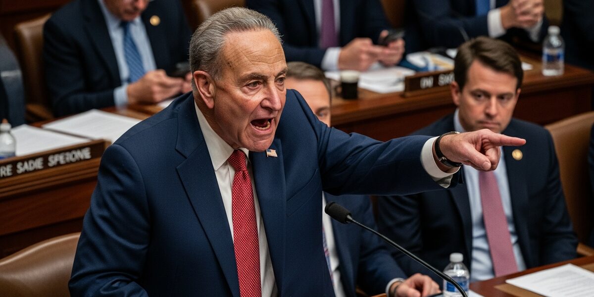Chuck Schumer Loses Control In Senate Floor Rant