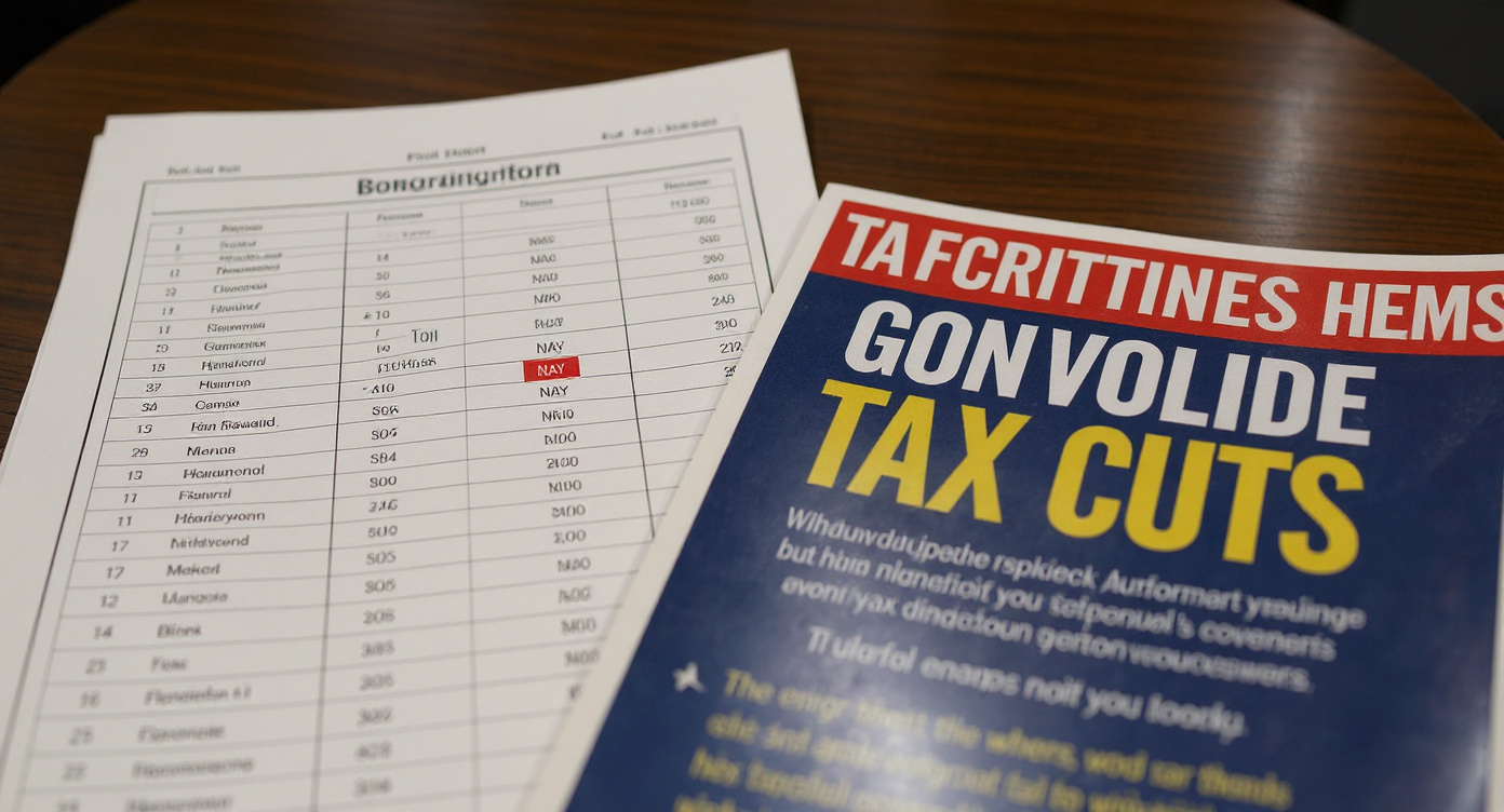 Democrats Voted NO on Your Tax Cut — Now They're Mailing You Brochures Taking Credit for It