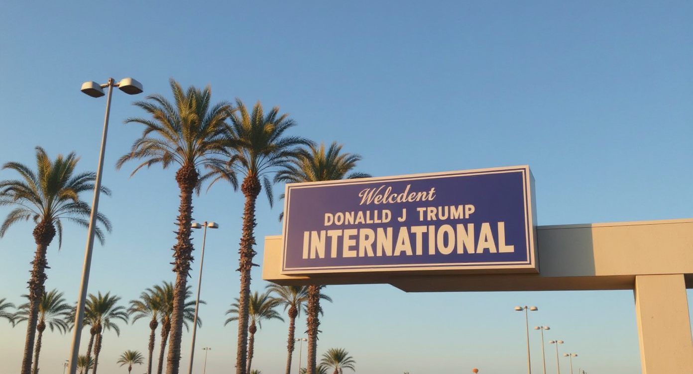 Palm Beach Airport Officially Renamed 'President Donald J. Trump International' — Every Lib Boarding Pass Now Says Trump